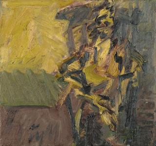Frank Auerbach - J.Y.M. Seated Ii