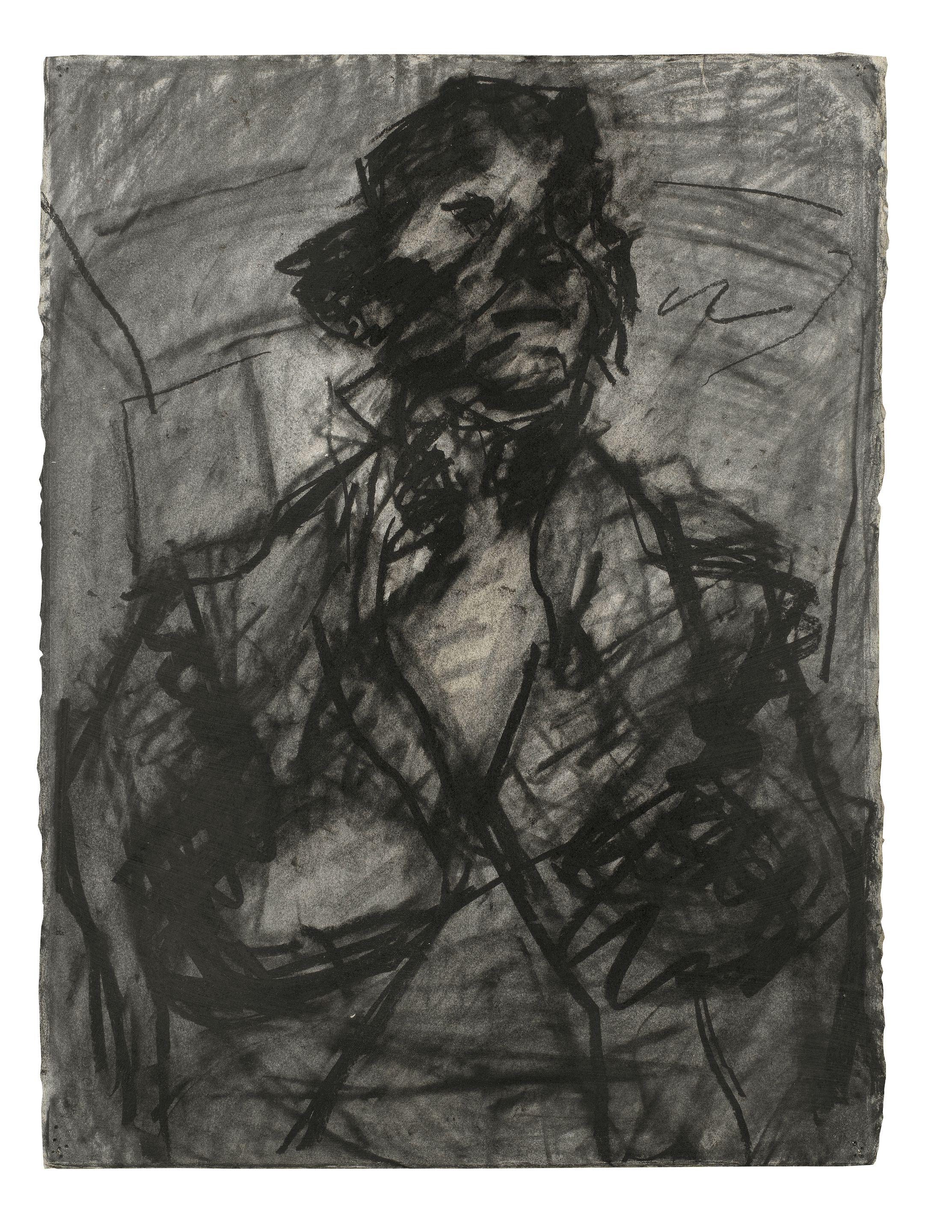 Frank Auerbach - J.Y.M. Seated