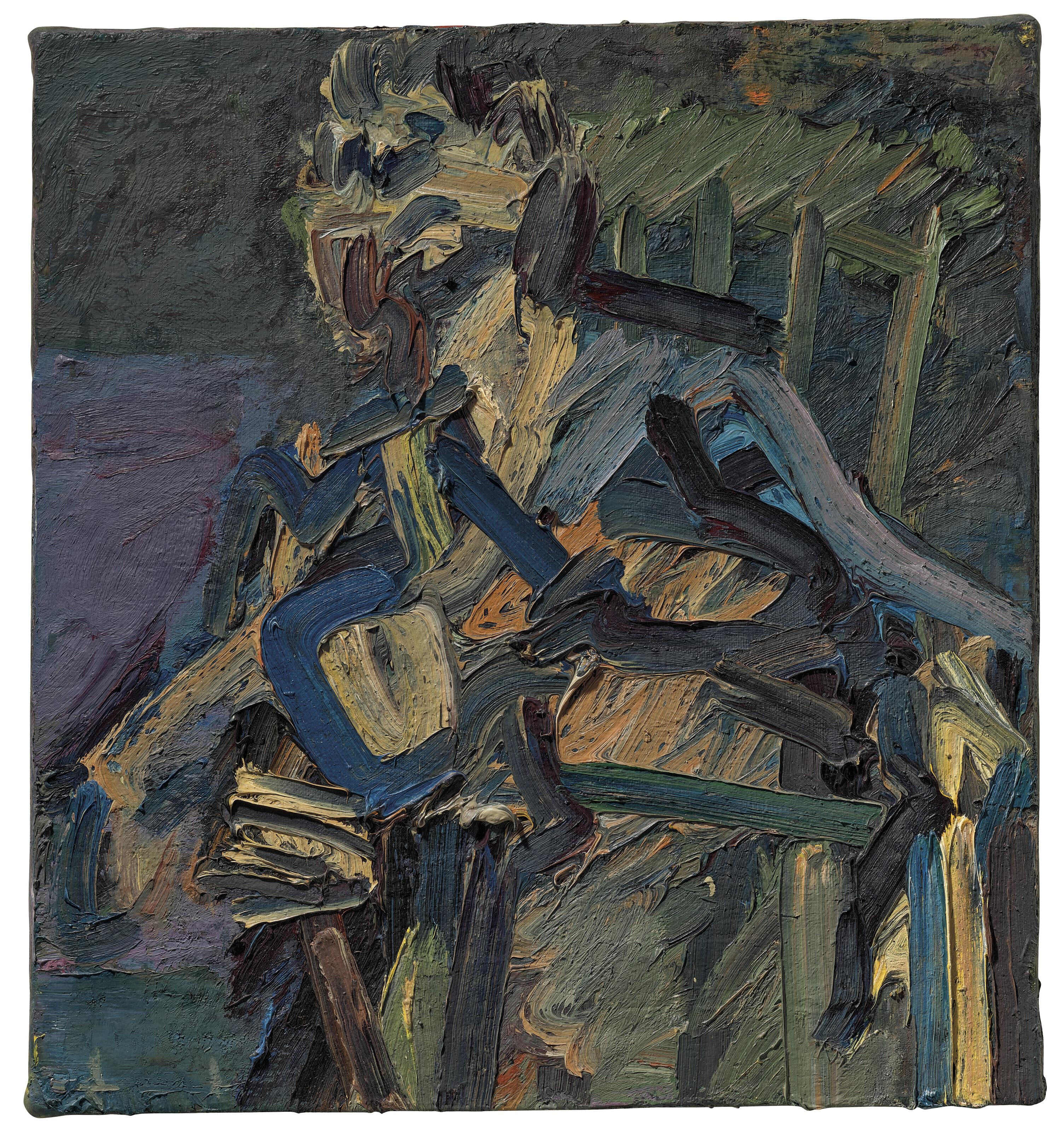 Frank Auerbach - J.Y.M. Seated