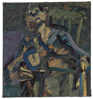 Frank Auerbach - J.Y.M. Seated