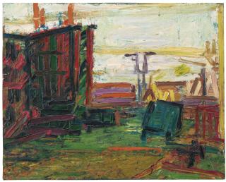 Frank Auerbach - Morning - Mornington Place