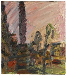Frank Auerbach - Mornington Crescent, Dawn