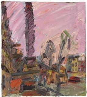 Frank Auerbach - Mornington Crescent, Dawn