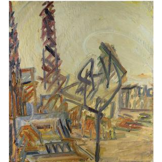 Frank Auerbach - Mornington Crescent - Summer Morning