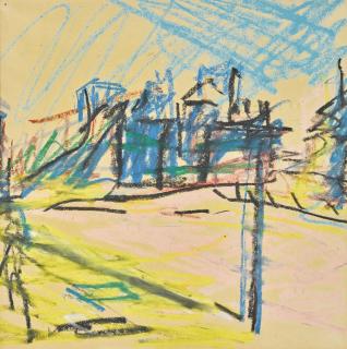 Frank Auerbach - Mornington Crescent 
