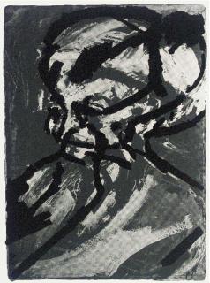 Frank Auerbach - Portrait of Gerda Boehm