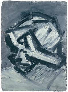 Frank Auerbach - Portrait Of Laurie Owen