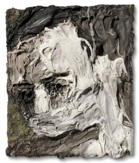 Frank Auerbach - Portrait of Leon Kossoff