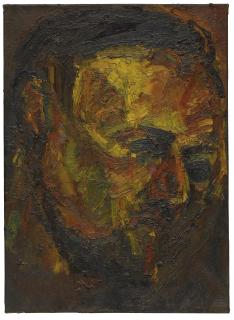 Frank Auerbach - Portrait Of Philip Holmes