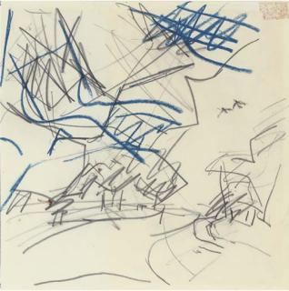 Frank Auerbach - Primrose Hill (Study A)