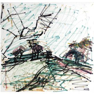 Frank Auerbach - Primrose Hill