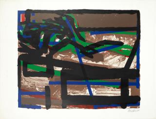 Frank Auerbach - Reclining Figure II