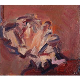 Frank Auerbach - Reclining Head Of Julia Iii