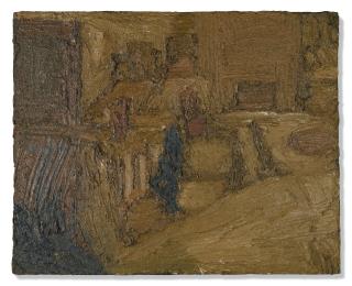 Frank Auerbach - St Pancras Building Site, Summer