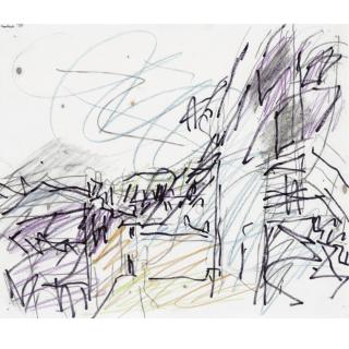 Frank Auerbach - Study For Primrose Hill