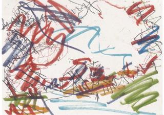 Frank Auerbach - Study for Primrose Hill