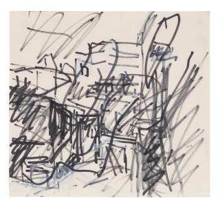 Frank Auerbach - Study for \'To the Studios\'