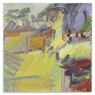 Frank Auerbach - The Pillarbox