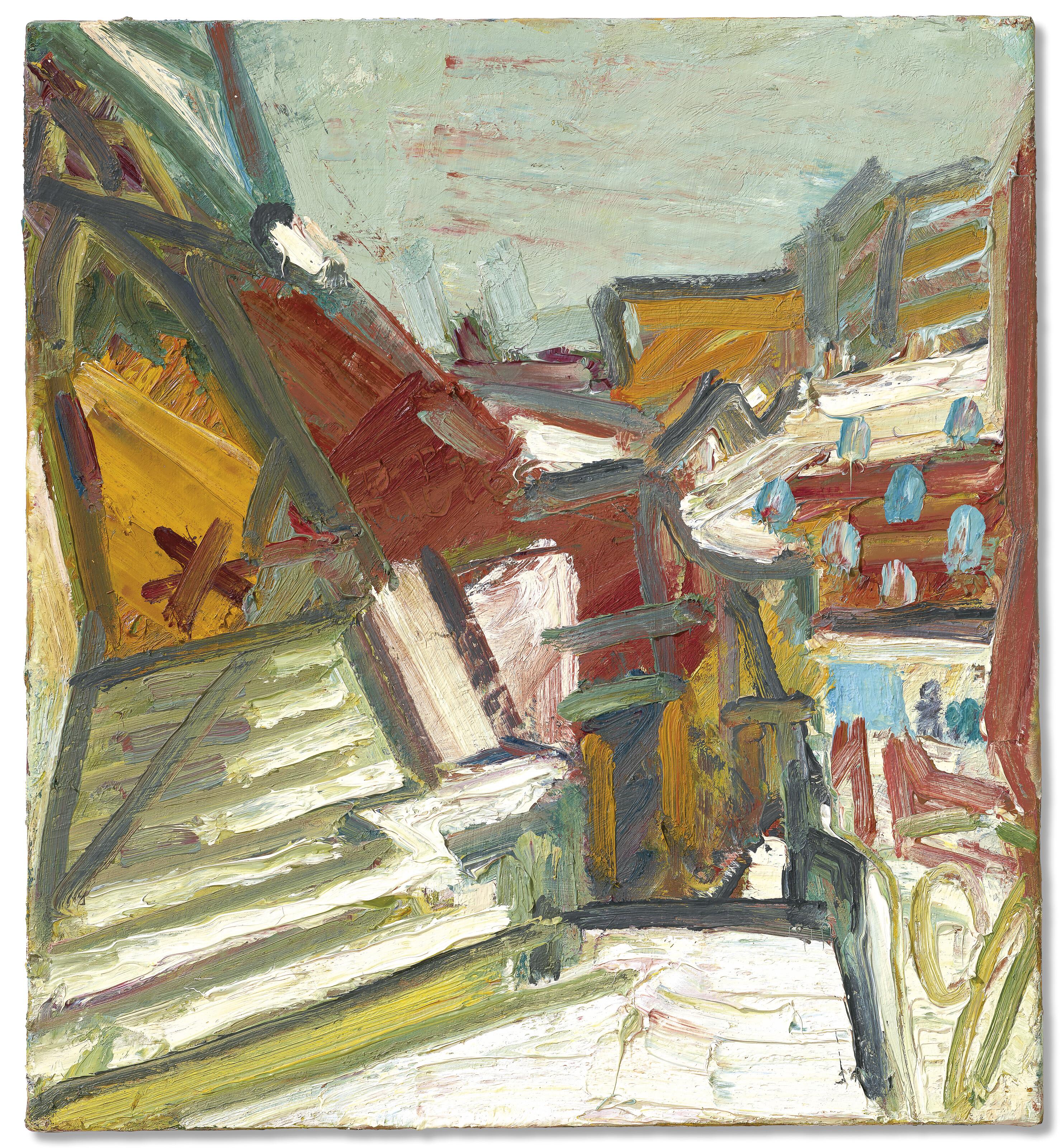 Frank Auerbach - The Studios under Snow