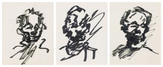 Frank Auerbach - Untitled (Self-Portrait)