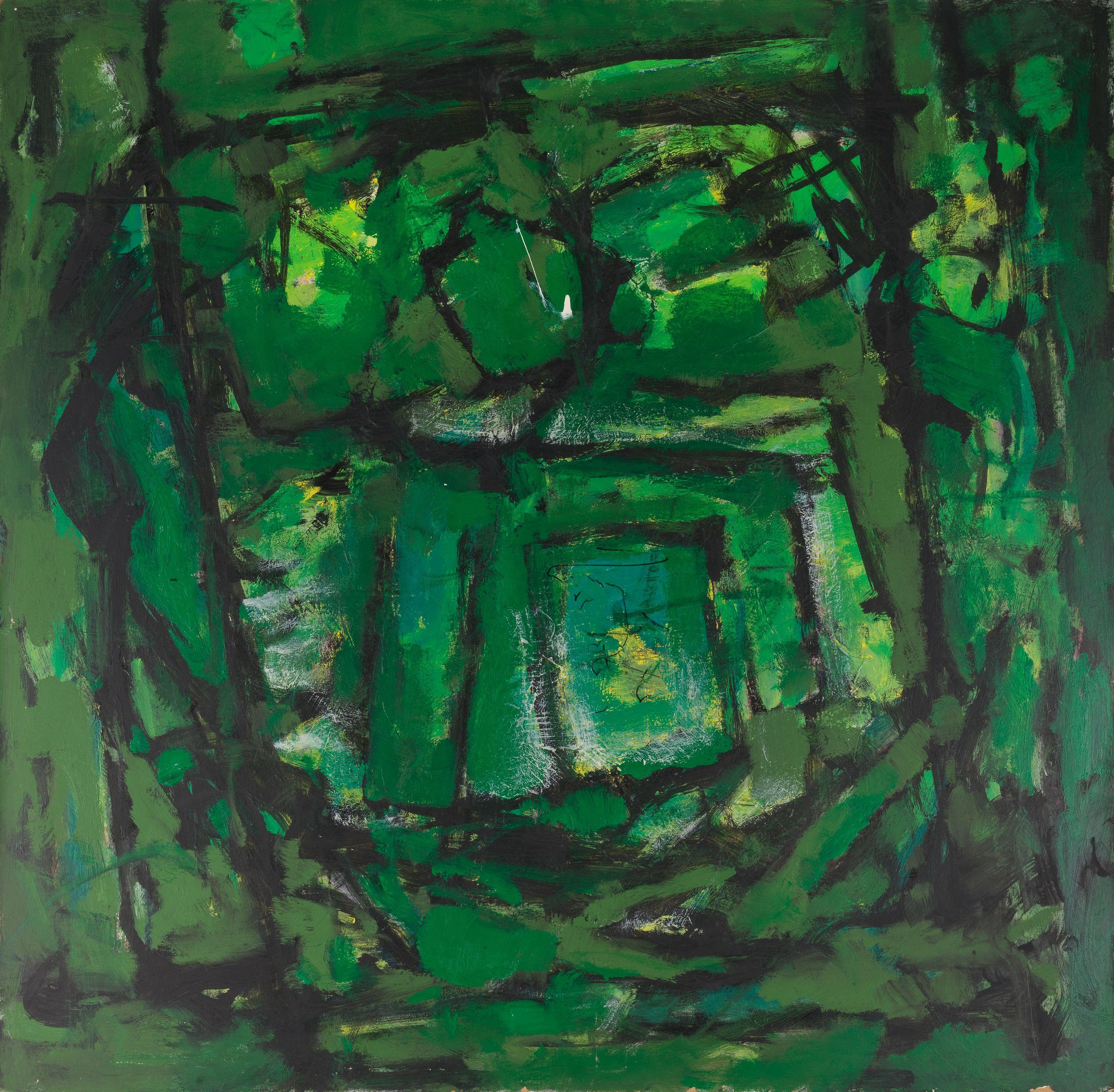 Frank Avray Wilson - Untitled (Green and Black)