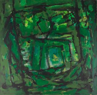 Frank Avray Wilson - Untitled (Green and Black)