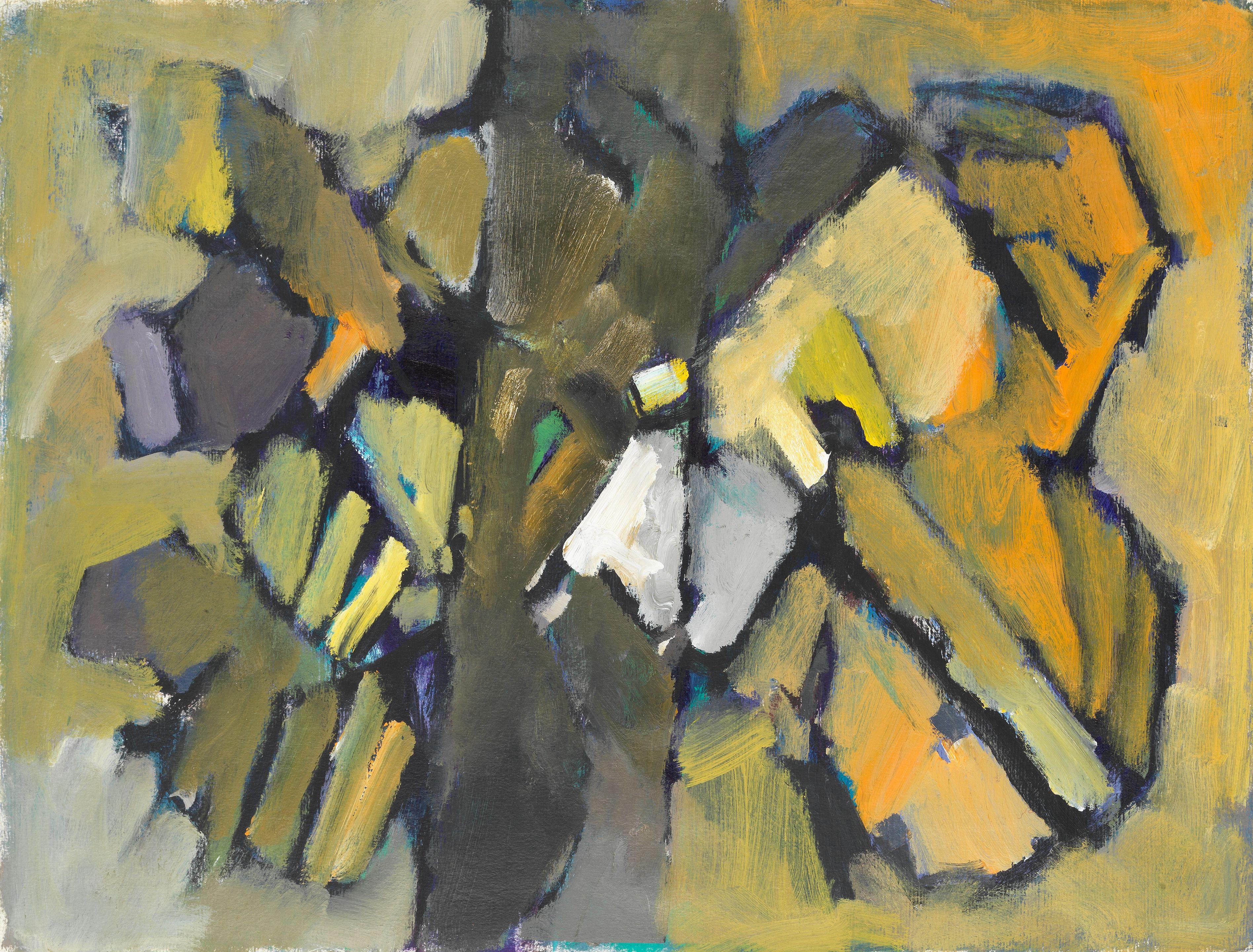 Frank Avray Wilson - Untitled (Yellow and Green)