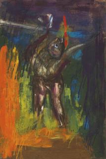 Frank Bowling, R.A. - Fishperson