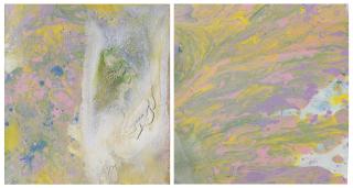 Frank Bowling, R.A. - (i) Swanflush; (ii) Docktale