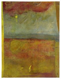 Frank Bowling - Baconsdog Yellowed