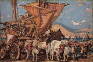 Frank Brangwyn, R.A. - Dalmation traders