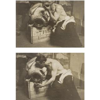 Frank Brangwyn - Two Unidentified Studies, C. 1925