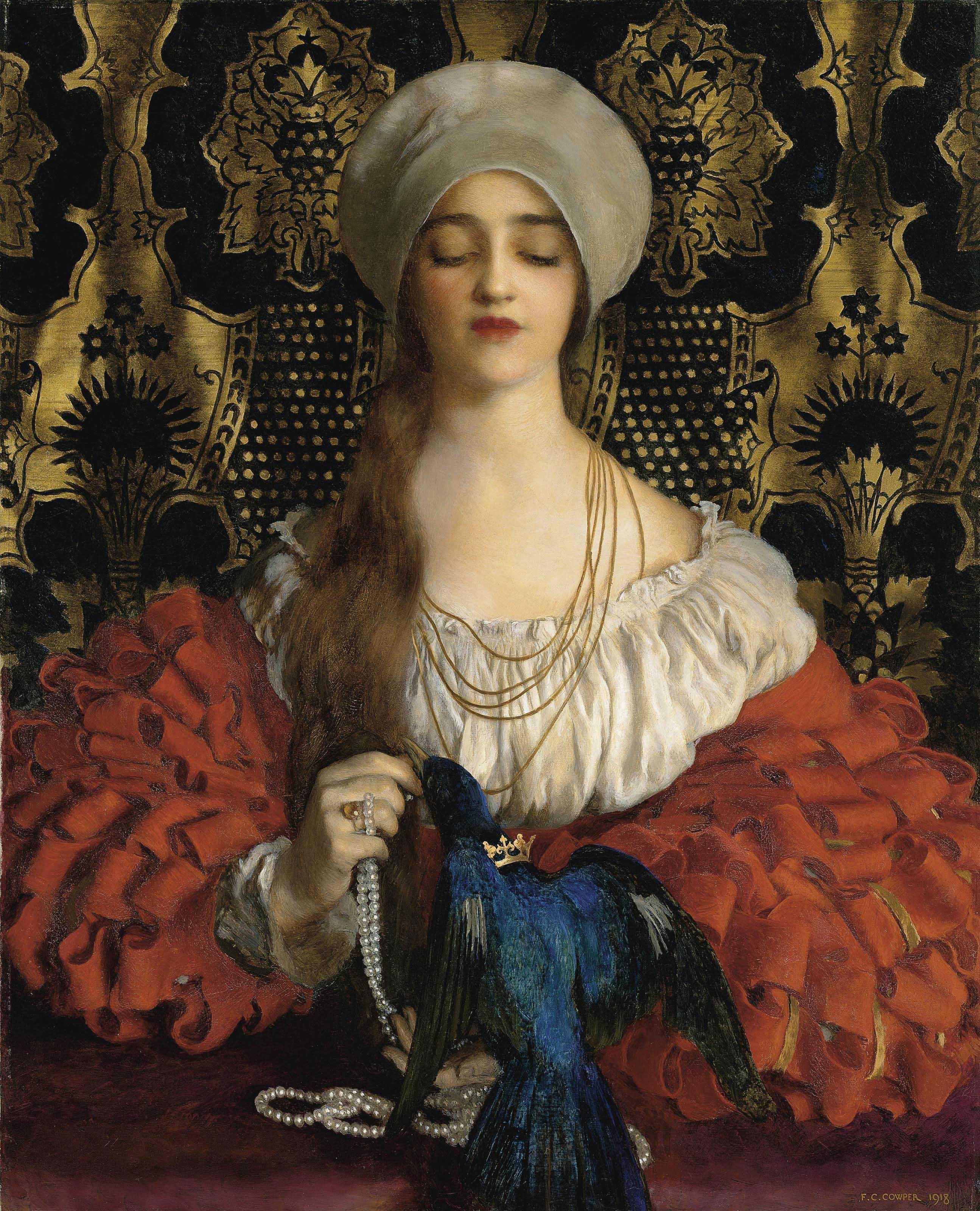 Frank Cadogan Cowper, R.A. - The Blue Bird