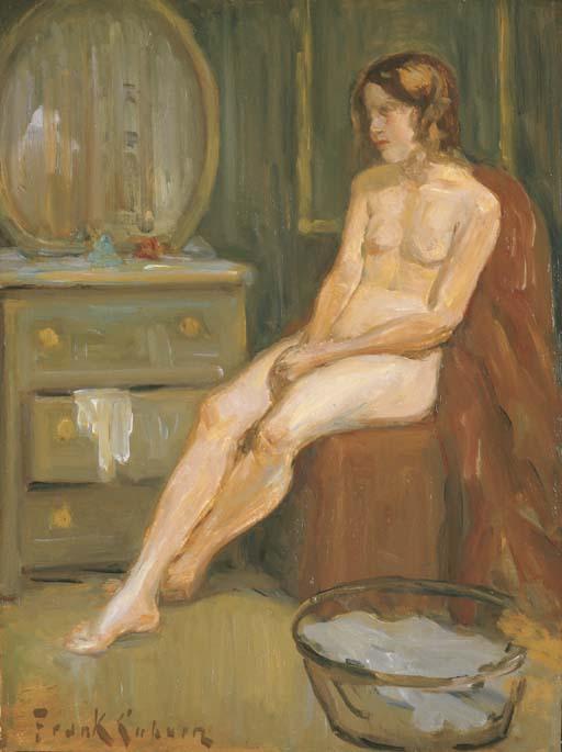 Frank Coburn - Seated Nude