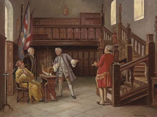 Frank Dadd, R.I., R.O.I. - A Fine Builder\'S Model