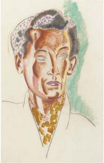 Frank Dobson, R.A. - Portrait Of A Man