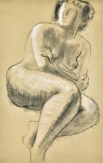 Frank Dobson, R.A. - Seated Nude