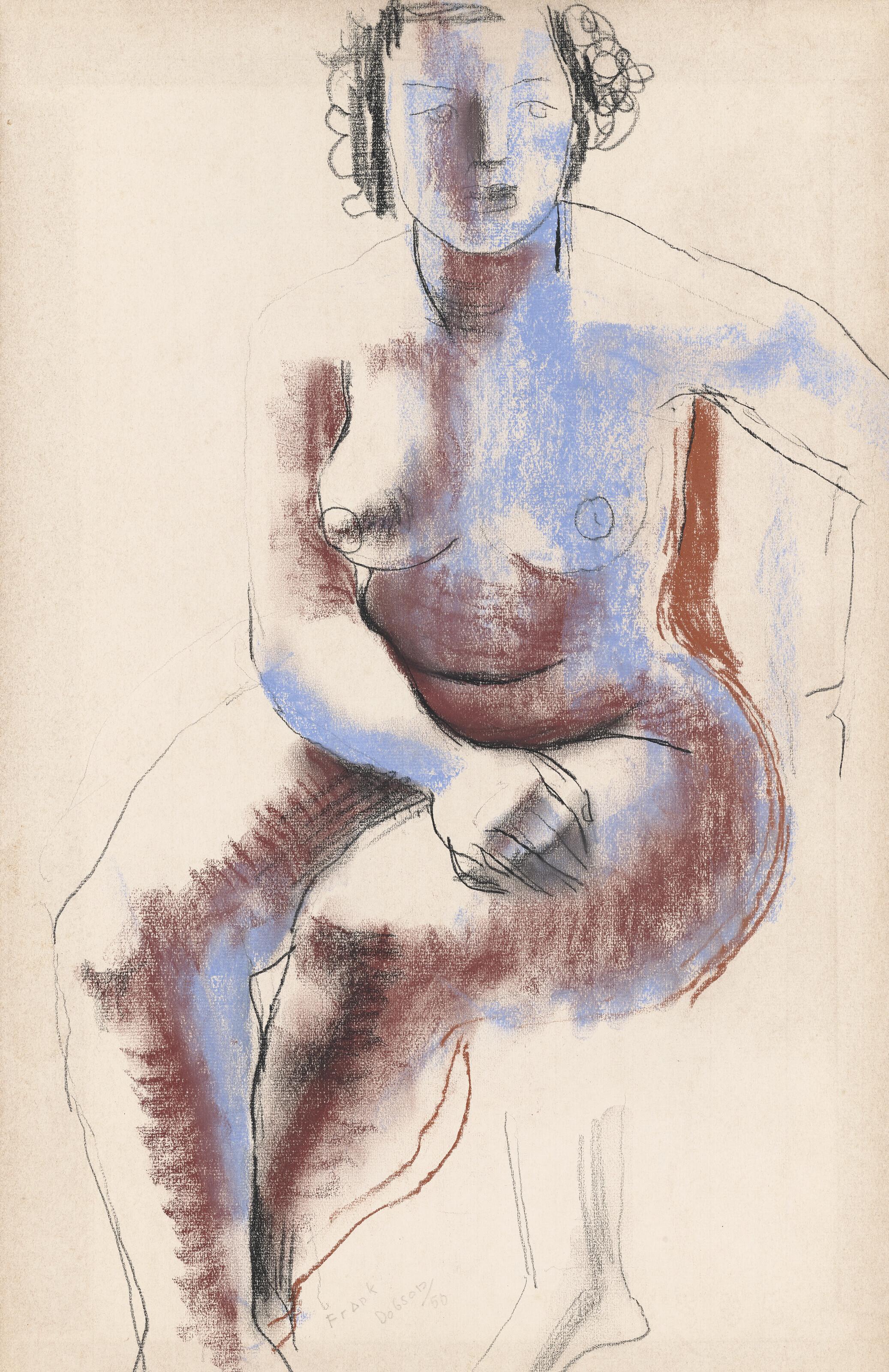 Frank Dobson, R.A. - Seated Nude