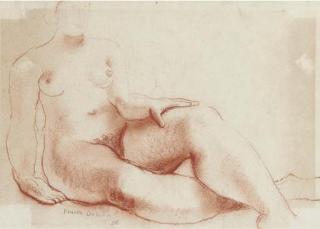Frank Dobson, R.A. - Seated nude