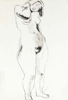 Frank Dobson, R.A. - Standing female nude