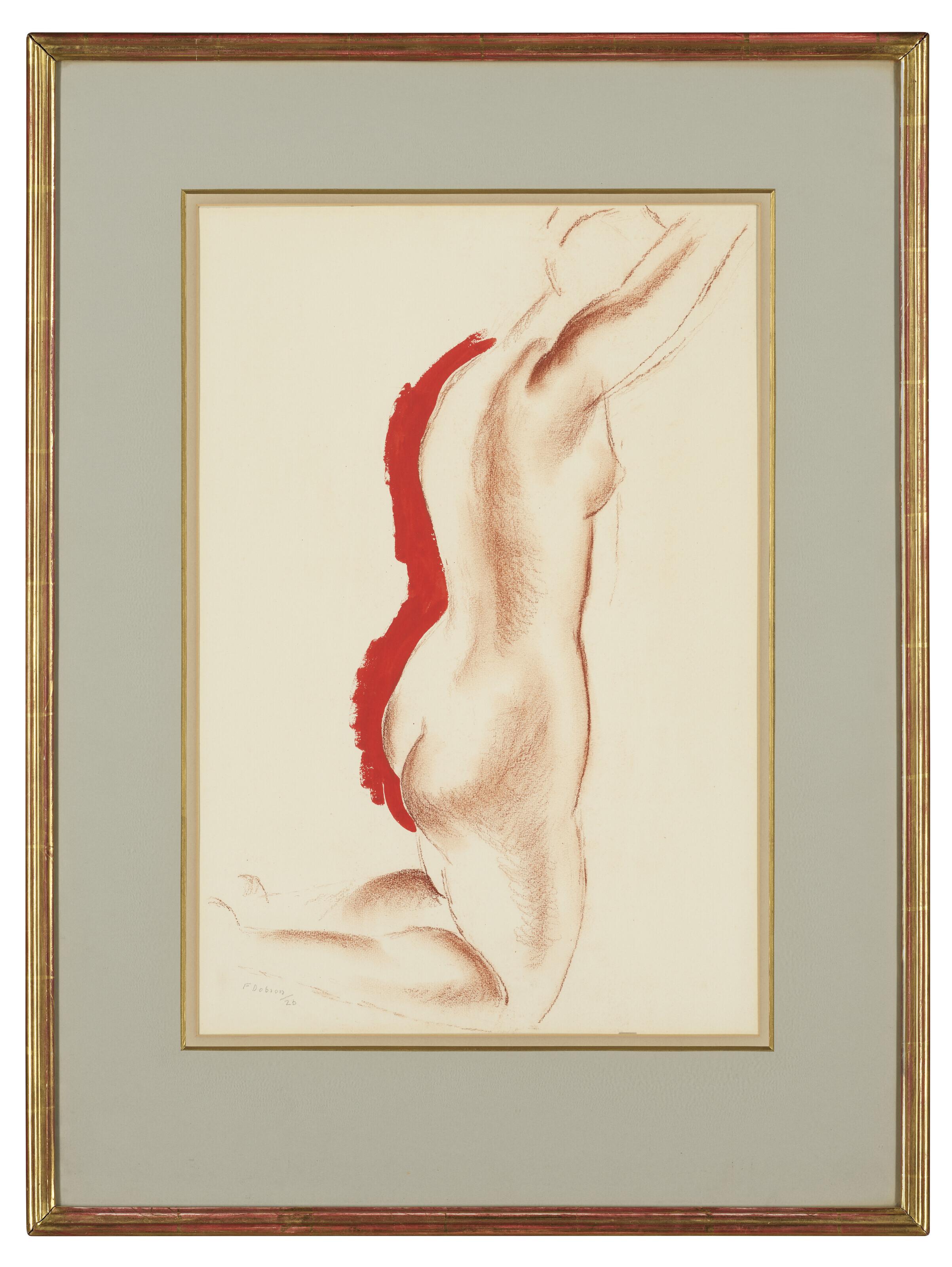 Frank Dobson, R.A. - Study of a nude