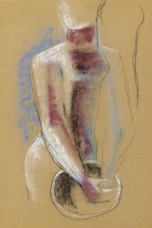 Frank Dobson, R.A. - Woman with a Bowl