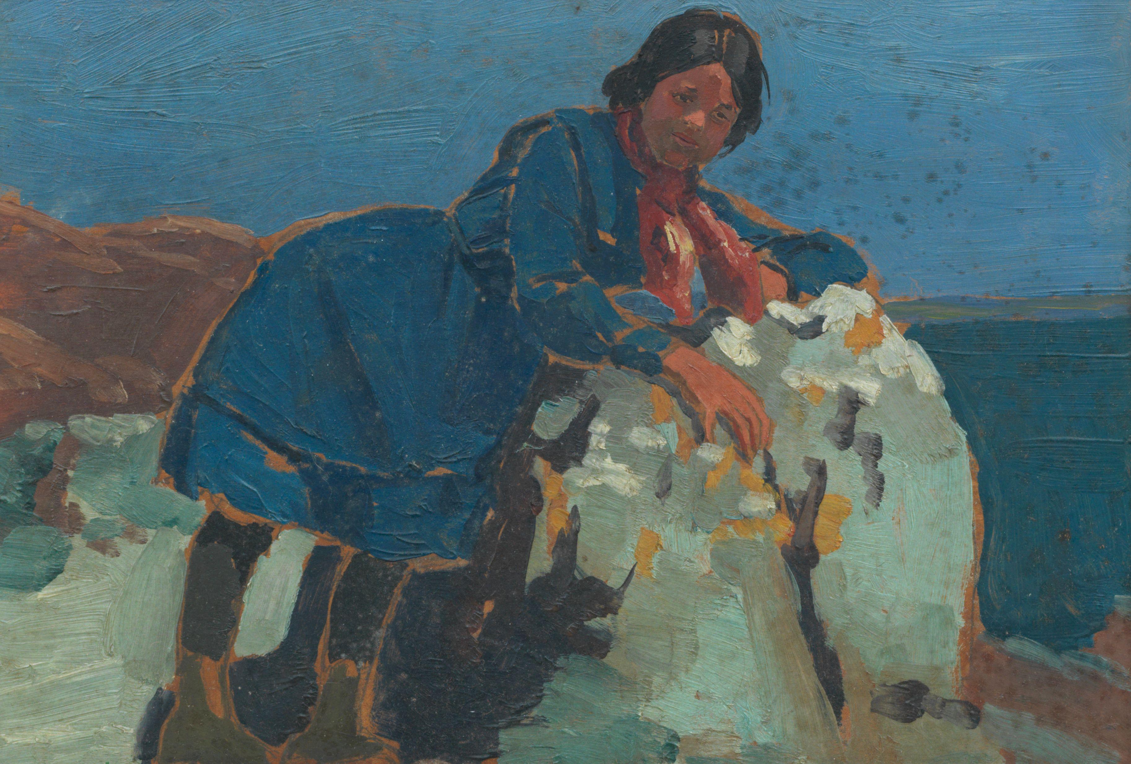 Frank Dobson RA - Newlyn girl