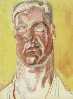 Frank Dobson - Head of a man