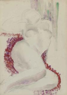 Frank Dobson - Reclining nude