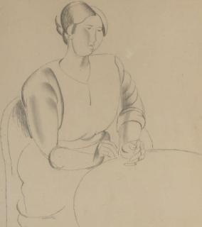 Frank Dobson - Seated Woman