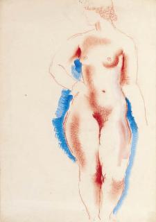 Frank Dobson - Standing Nude