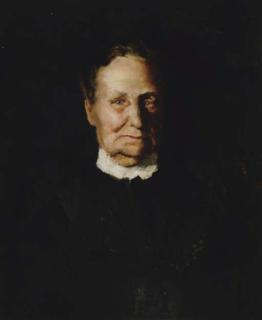 Frank Duveneck - Portrait of An Elderly Woman