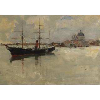 Frank Duveneck - Scene in Venice