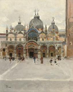 Frank Duveneck - The Basilica di San Marco, Venice